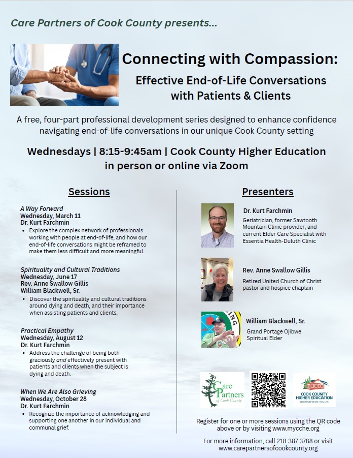 Connecting with Compassion: Effective End-of-Life Conversations with Patients & Clients