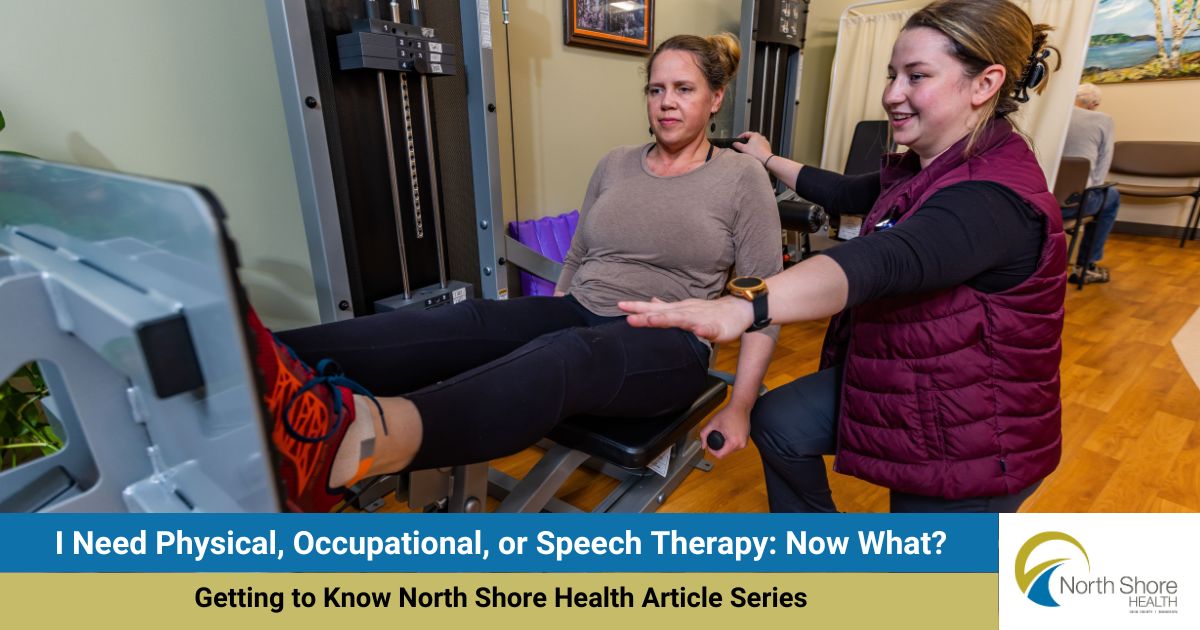 I Need Physical, Occupational, or Speech Therapy: Now What?