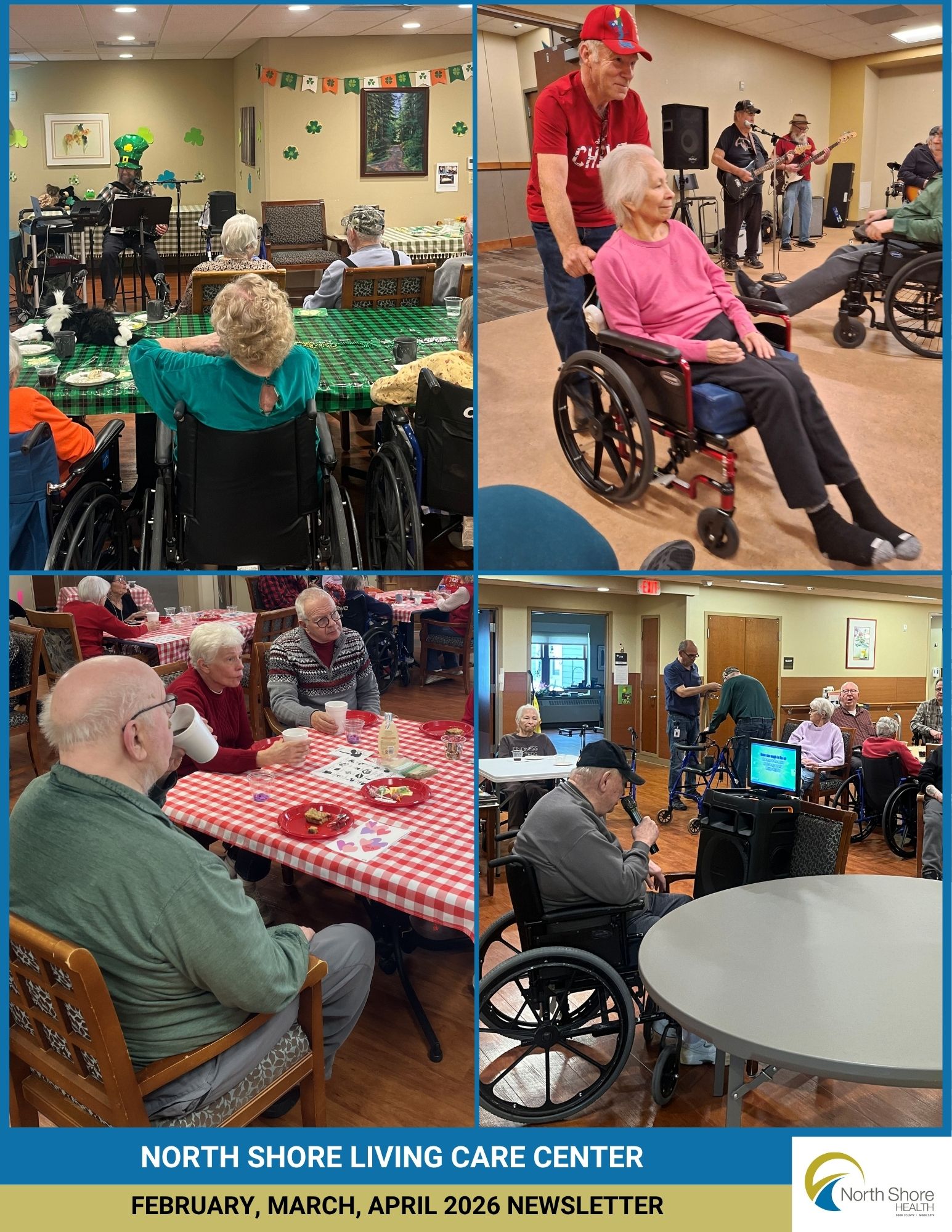 February, March, & April North Shore Living Newsletter