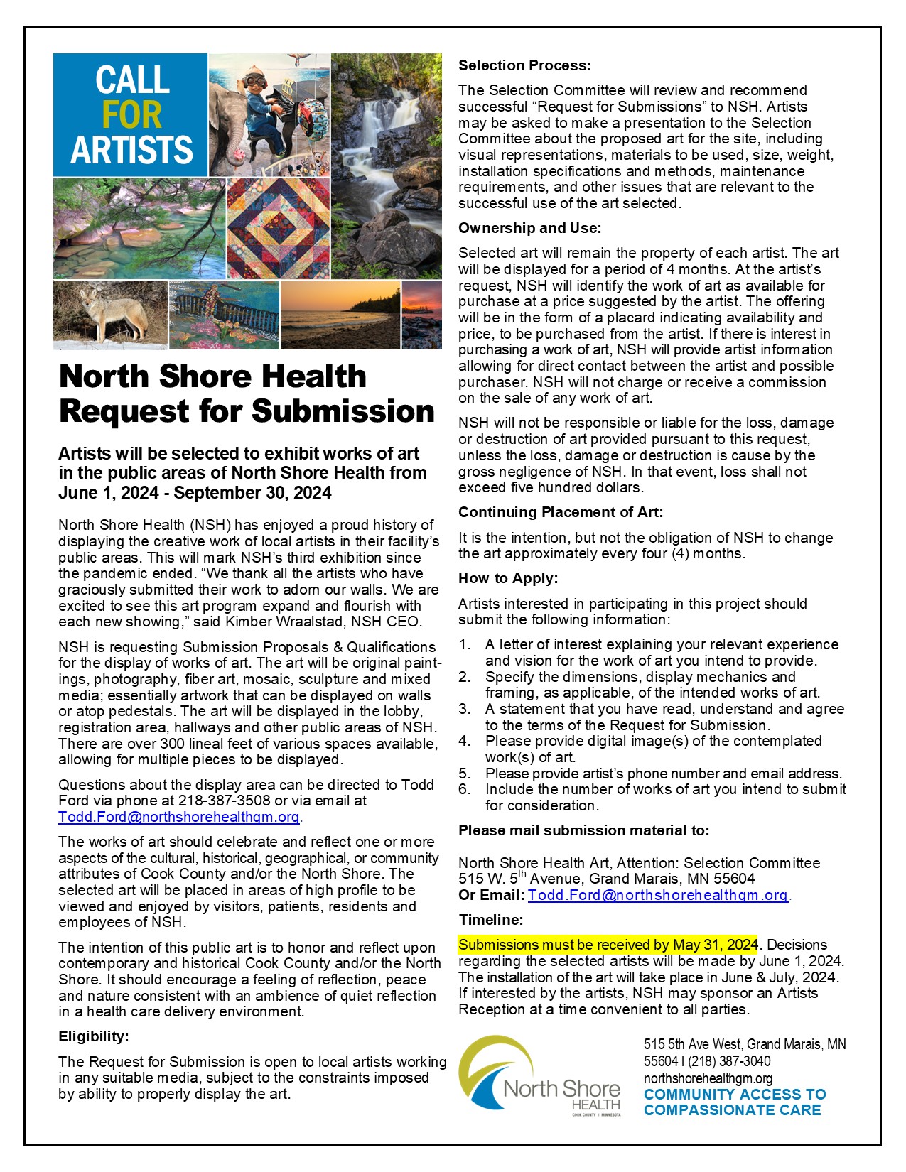 Call For Artists