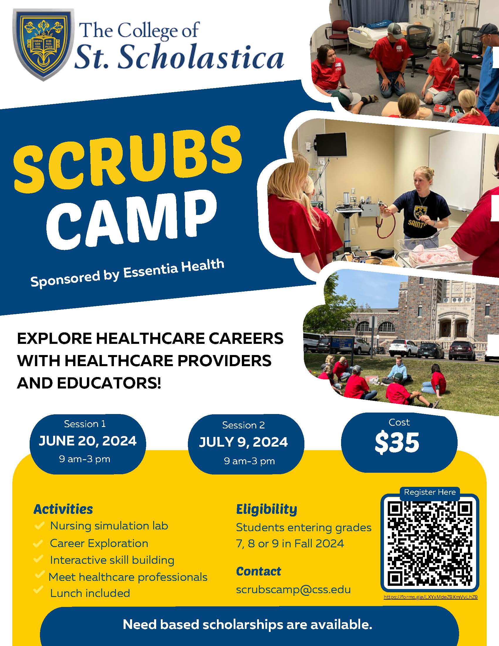 SCRUBS CAMP