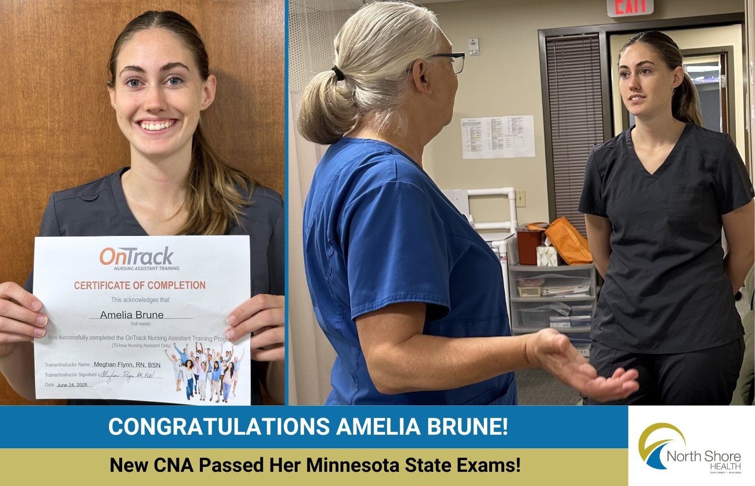Congratulations Amelia Brune