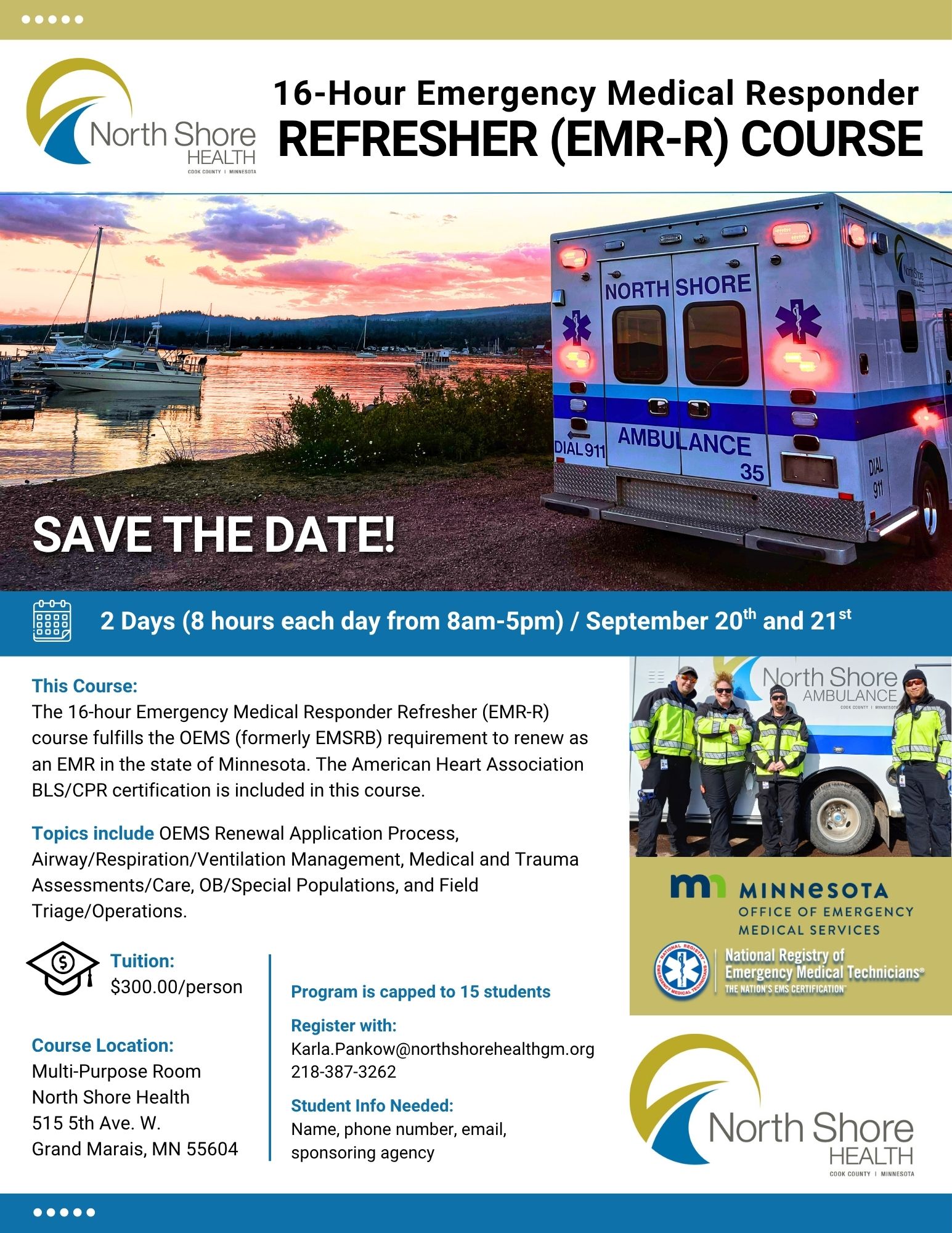 Refresher (EMR-R) Course