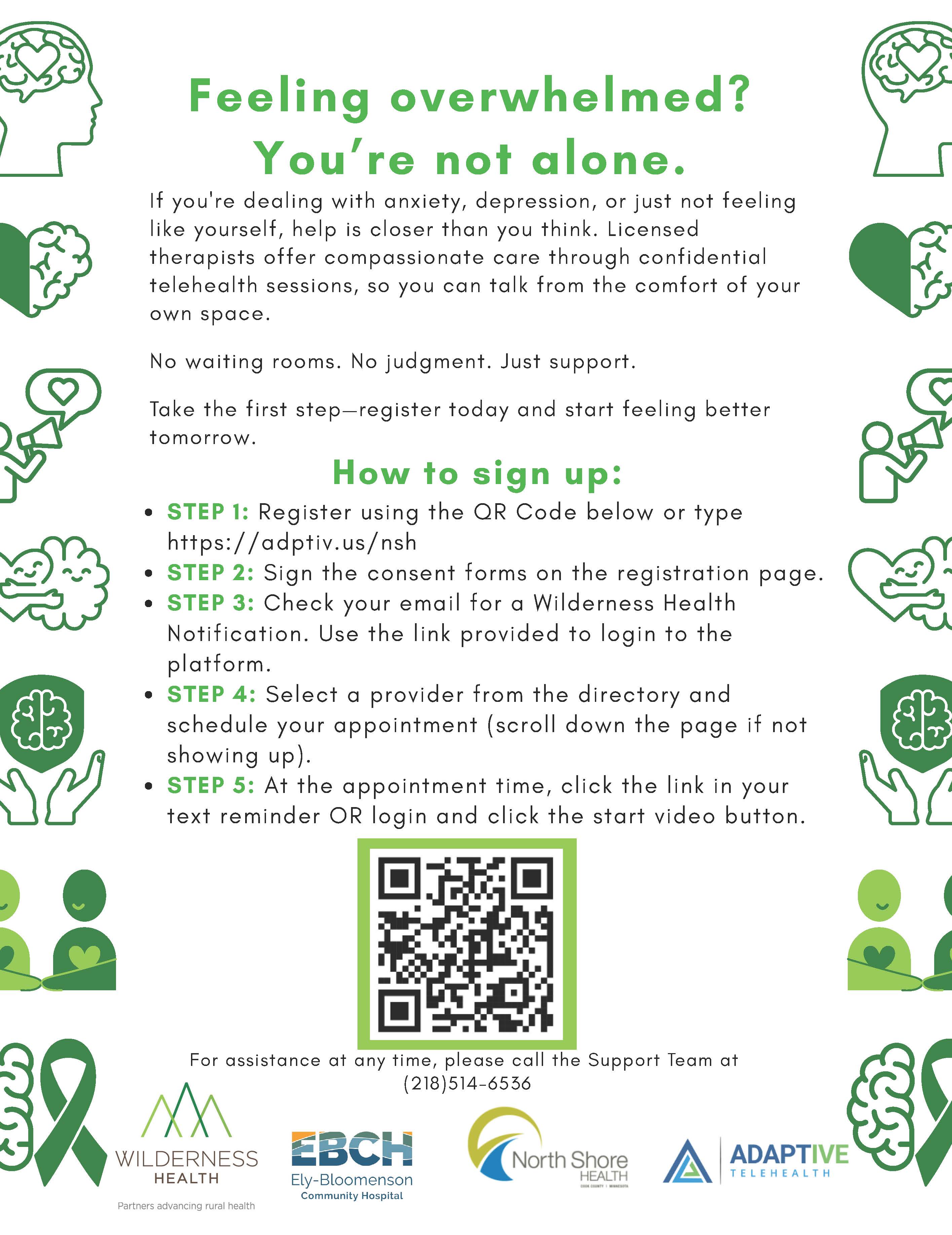 Feeling overwhelmed? You ’re not alone.