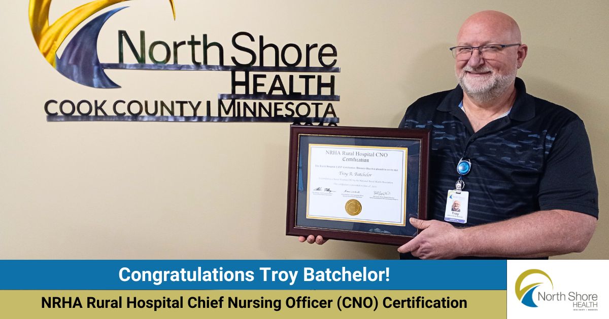 Troy Batchelor Awarded NRHA Rural Hospital CNO Certification