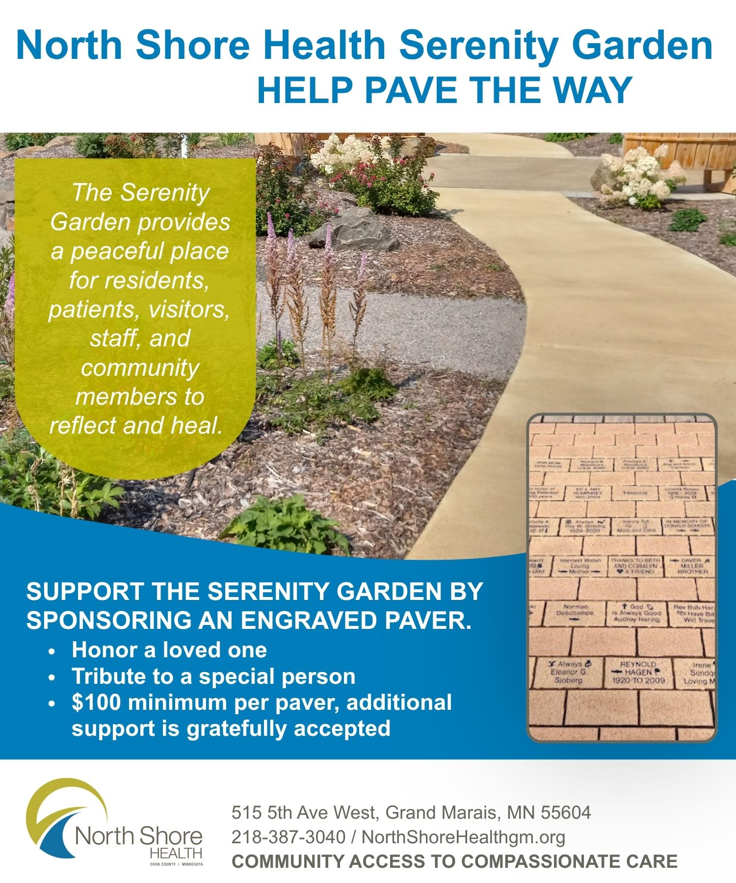 Help pave the way!