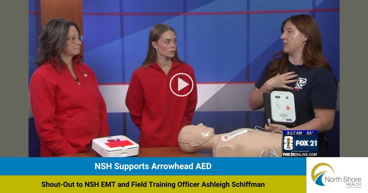 NSH Supports Arrowhead AED