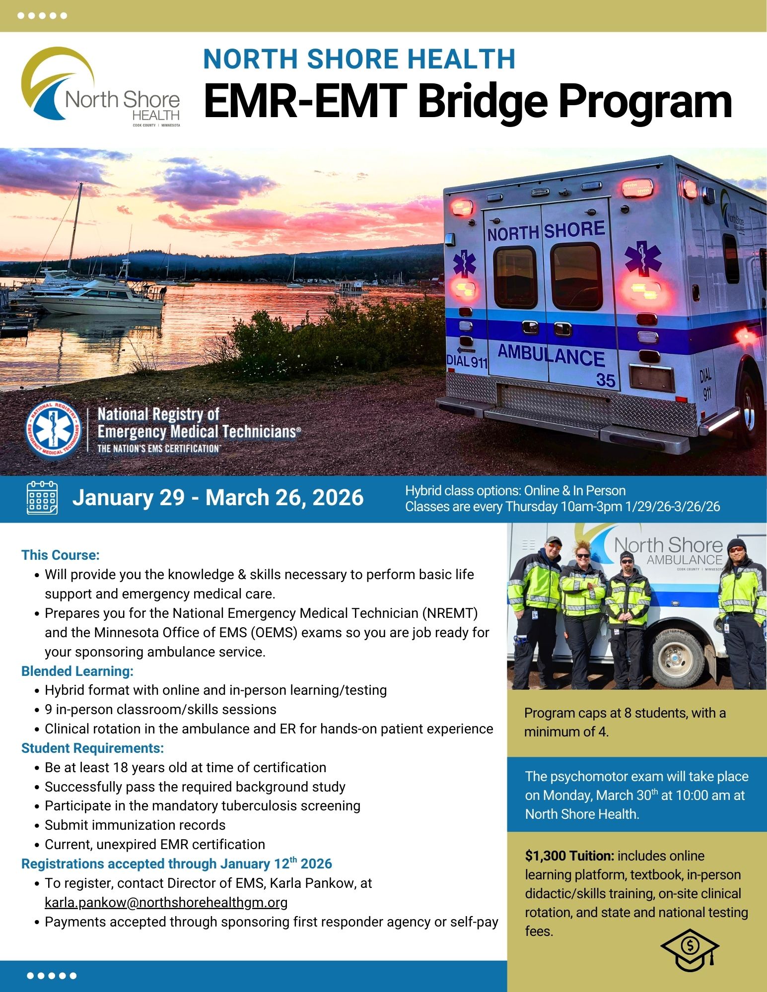 EMR- EMT Bridge Program 