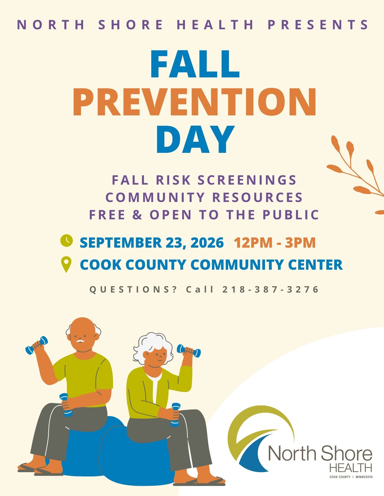 North Shore Health to Host Fall Prevention Day for Community Members