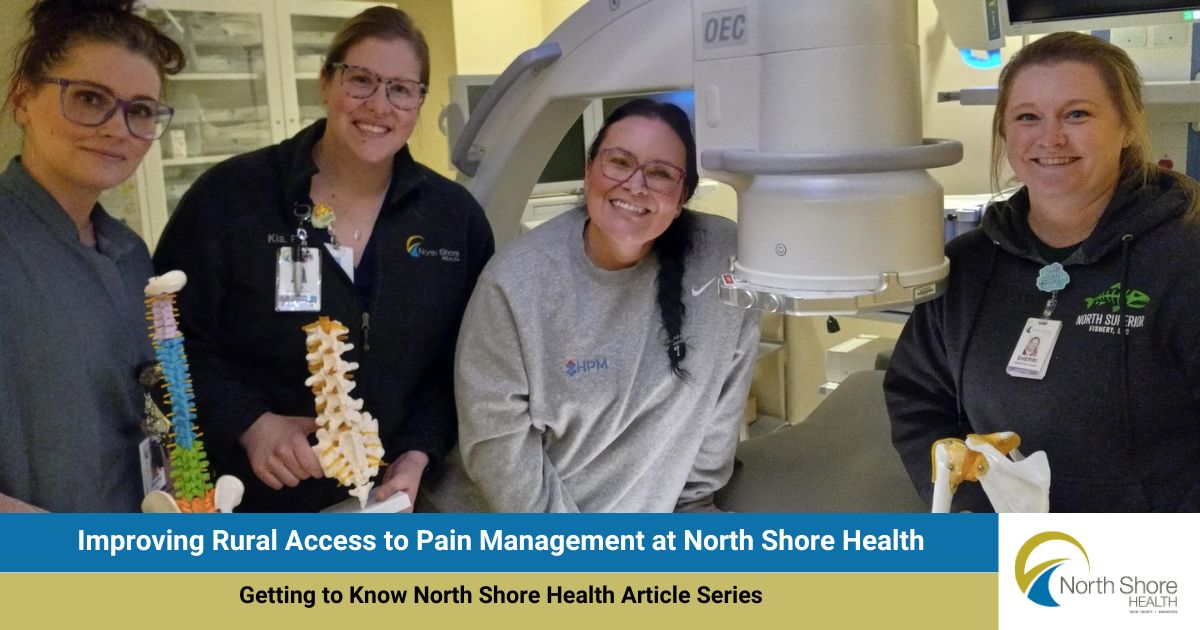 Improving Rural Access to Pain Management at North Shore Health